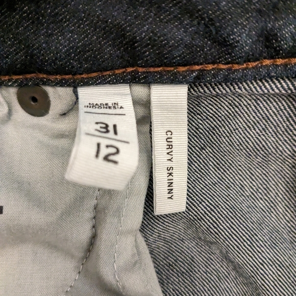 Ann Taylor loft  curvy skinny jeans /31/12 - Picture 8 of 8